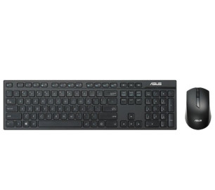 Клавиатура + мышь ASUS W2500 черный USB