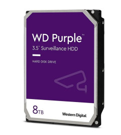 Жесткий диск 8000Gb WD 128Mb SATA WD84PURZ Purple для систем наблюдения