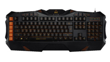 Клавиатура CANYON Wired multimedia gaming keyboard with lighting effect, Marco setting function G1-G