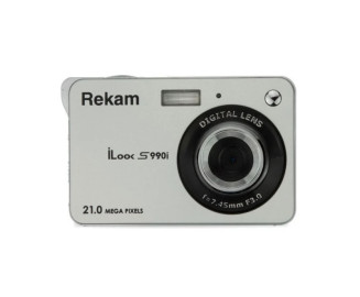 Фотоаппарат Rekam iLook S990i, серебристый
