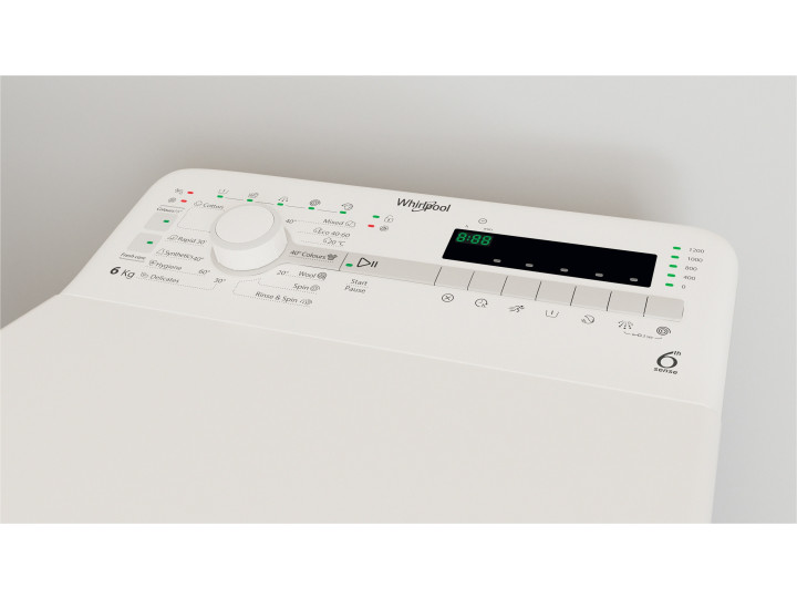 Стиральная машина с вертикальной загрузкой Whirlpool TDLR 6240SS EU/N Стиральная машина с вертикальной загрузкой Whirlpool TDLR 6240SS EU/N