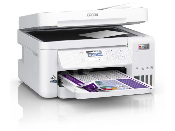 МФУ EPSON L6276 white /A4/4-цв/33стр/мин/4800*1200/СНПЧ/Duplex/ADF/USB+WiFi+Ethernet [Картриджи 101-C13T03V14A/C13T03V24A/C13T03V44A/C13T03V34A]