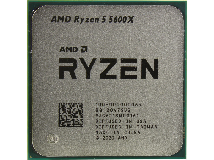 Процессор AMD AM4 Ryzen 5 5600X tray (без кулера) 100-100000065