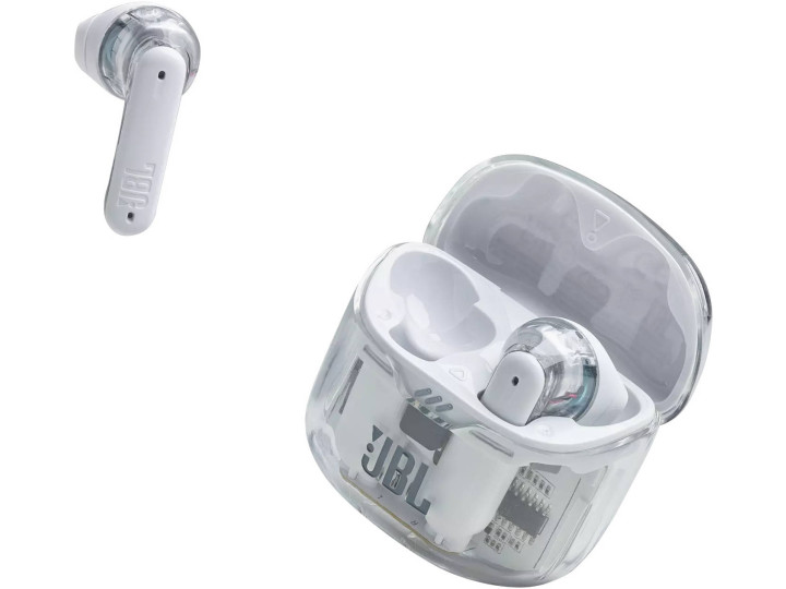 Наушники беспроводные JBL Tune Flex Ghost Edition White