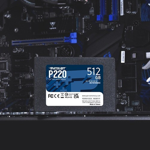 Жесткий диск SSD 512GB Patriot P220S512G25