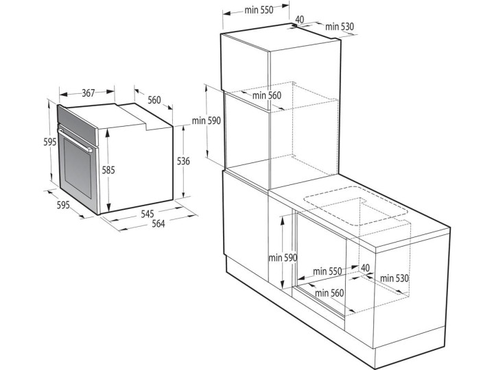 Духовой шкаф Gorenje BOS6737SYW Духовой шкаф Gorenje BOS6737SYW