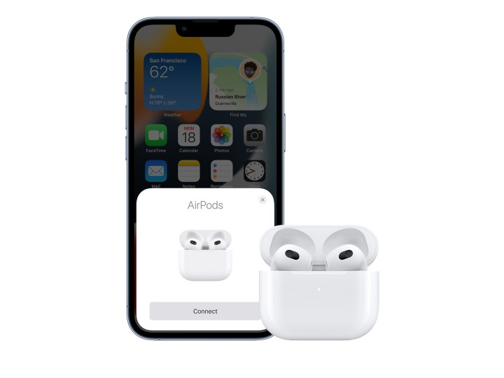 Беспроводные TWS наушники с микрофоном Apple Airpods 3 EU