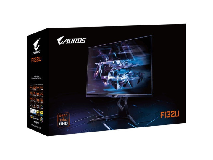 Монитор GIGABYTE Aorus FI32U 31.5" 3840x2160px IPS 144Hz 1 ms