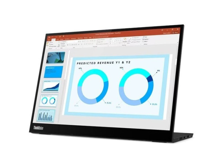 Монитор LENOVO ThinkVision M14D 14" 2240x1400px IPS