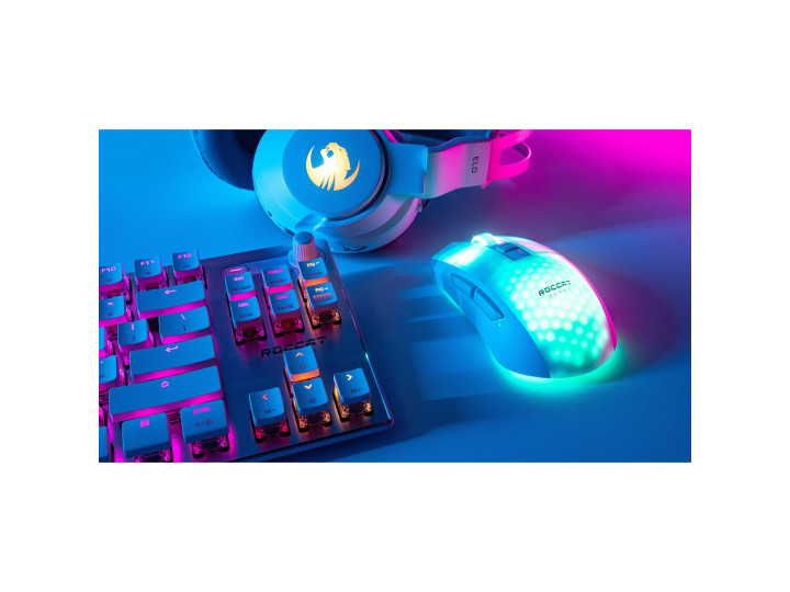 Игровая мышь ROCCAT Burst Pro Air, белый