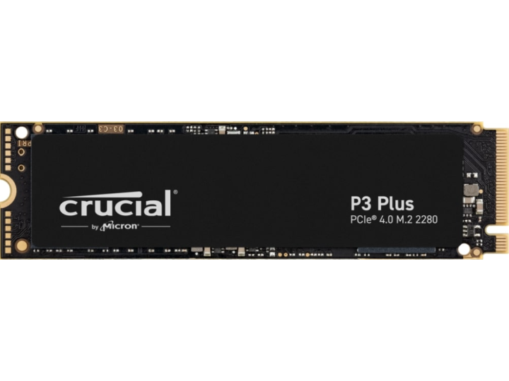 Жесткий диск SSD M.2 1TB Crucial P3 Plus PCIe 4 x4 R5000/W3600Mb/s CT1000P3PSSD8 220 TBW