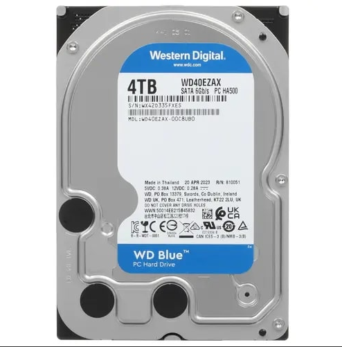 Жесткий диск 4000Gb WD 256Mb 5400RPM SATA WD40EZAX