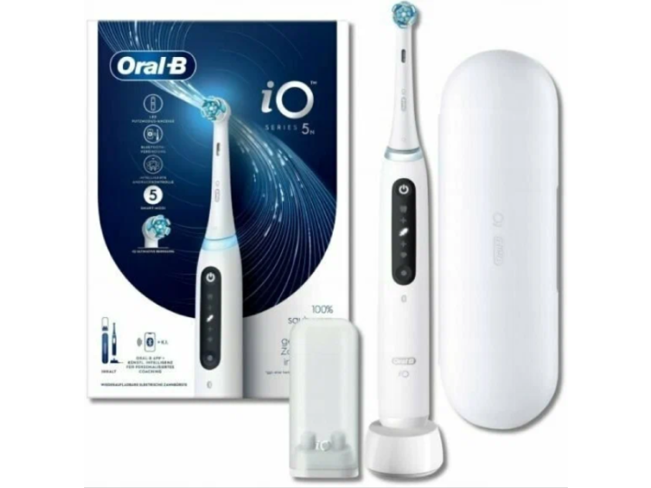 Зубная щетка электрическая Braun Oral-B iO 5 White Alabaste