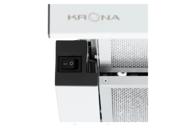 Встраиваемая вытяжка KRONA KAMILLA T 600 WHITE Встраиваемая вытяжка KRONA KAMILLA T 600 WHITE