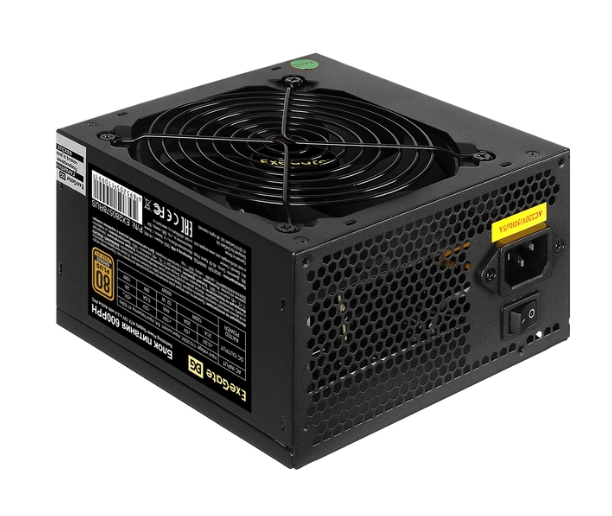 Блок питания 600W ExeGate 80 PLUS® Bronze 600PPH-OEM Блок питания 600W ExeGate 80 PLUS® Bronze 600PPH-OEM