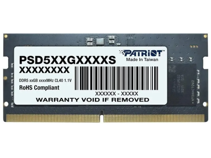 Память DDR5 8Gb 4800MHz Patriot Signature Line PSD58G480041S