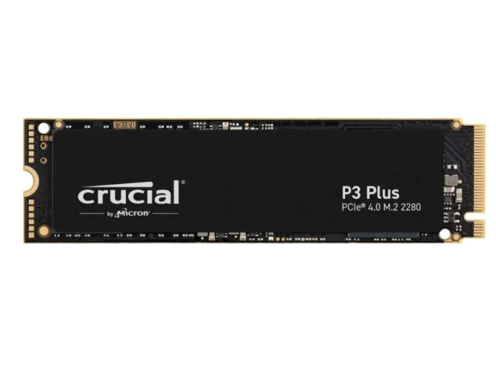 SSD накопитель Crucial P3 Plus CT2000P3PSSD8 2ТБ, M.2 2280, PCIe 4.0 x4, NVMe, M.2