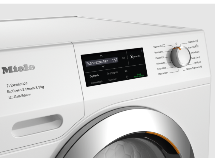 Сушильная машина с тепловым насосом Miele TEL695 WP 125