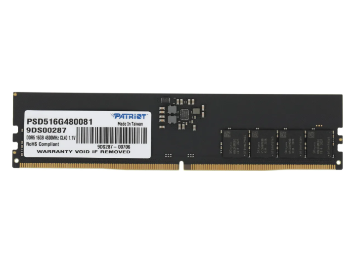 Память DDR5 16Gb 4800MHz Patriot Signature Line PSD516G480081