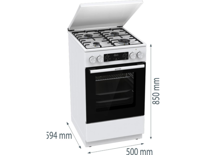 Плита комбинированная Gorenje GK5C64WH Плита комбинированная Gorenje GK5C64WH