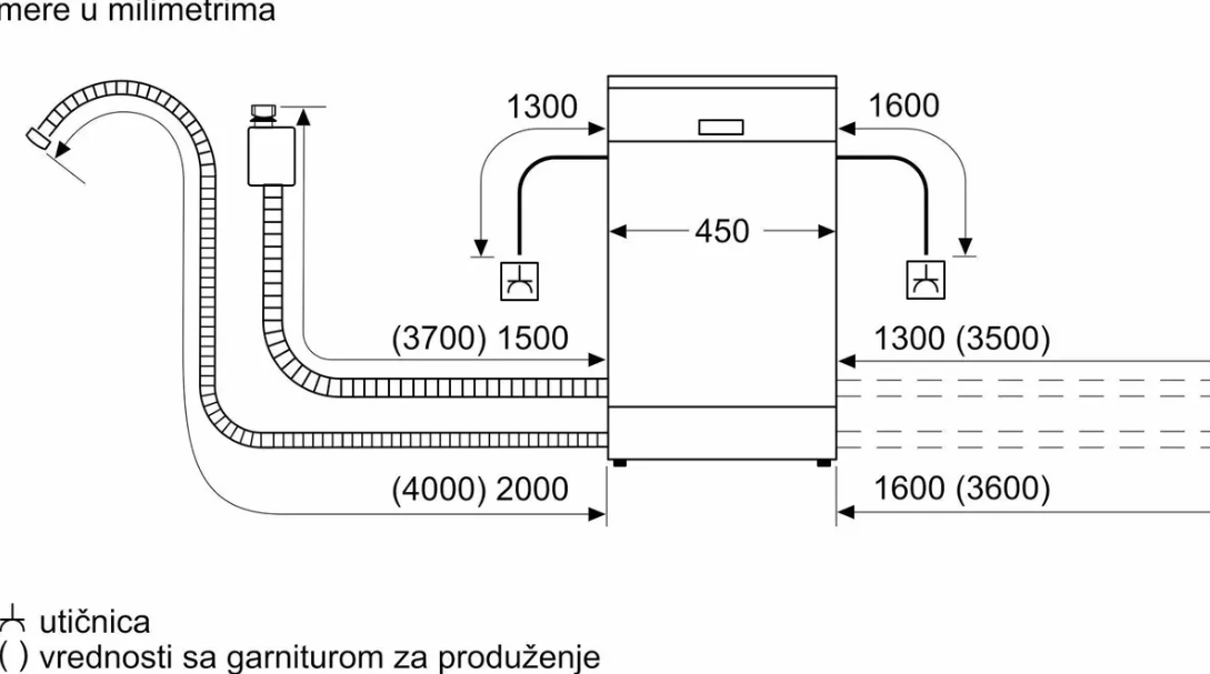 Встраиваемая посудомоечная машина Bosch SPV2HKX42E