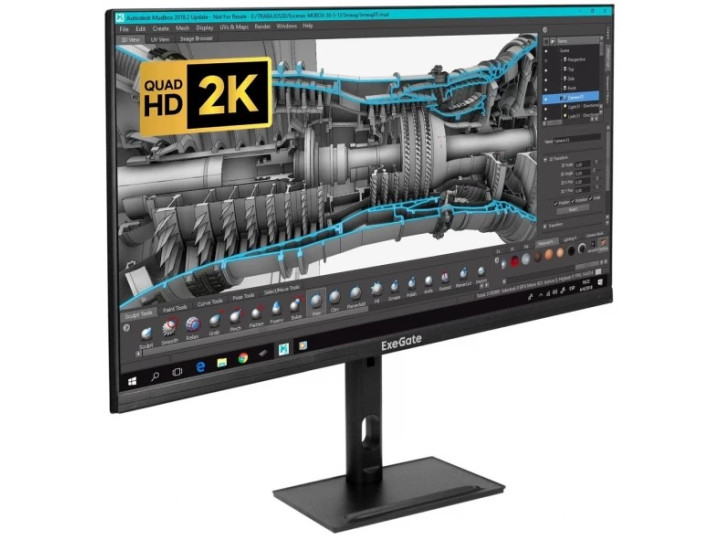 Монитор 27" ExeGate SmartView ES2707TA Монитор 27" ExeGate SmartView ES2707TA