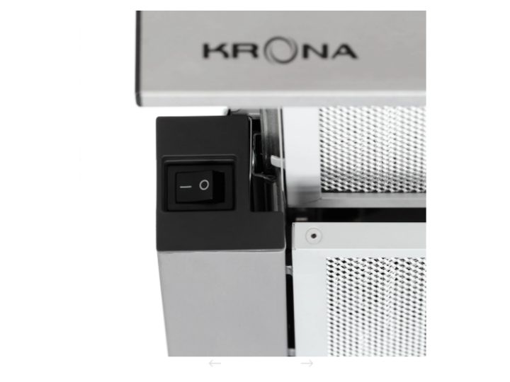 Встраиваемая вытяжка KRONA KAMILLA T 600 INOX Встраиваемая вытяжка KRONA KAMILLA T 600 INOX