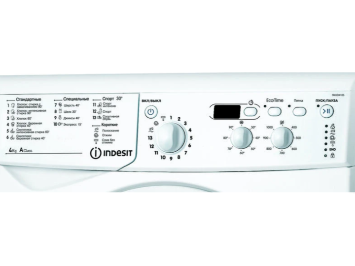 Стиральная машина Indesit IWUD 4105 (CIS) Стиральная машина Indesit IWUD 4105 (CIS)