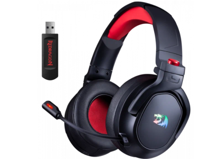Беспроводная игровая гарнитура REDRAGON NOMEN RGB SOUND 7.1 Беспроводная игровая гарнитура REDRAGON NOMEN RGB SOUND 7.1