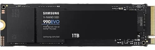 Жесткий диск SSDM.2 1Tb Samsung 990 EVO NVMe