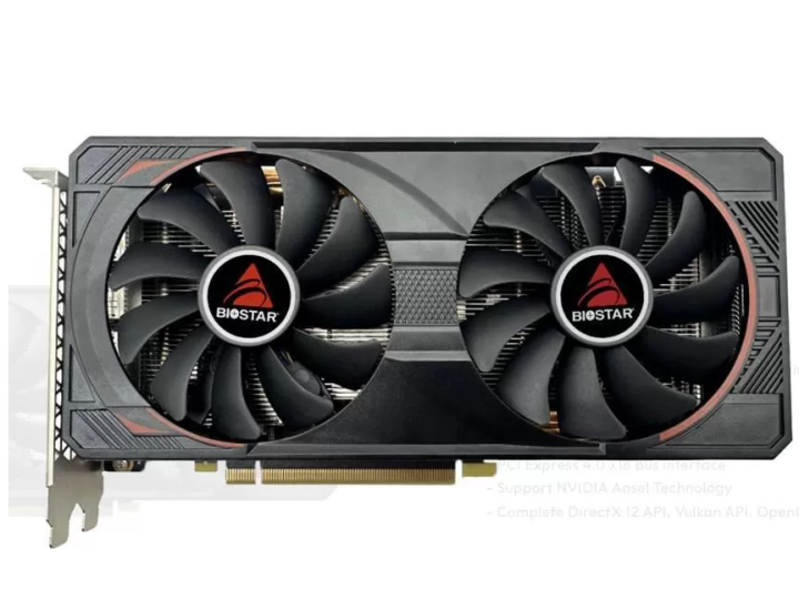 Видеокарта Biostar GeForce RTX3060Ti GDDR6 8192MB 256-bit