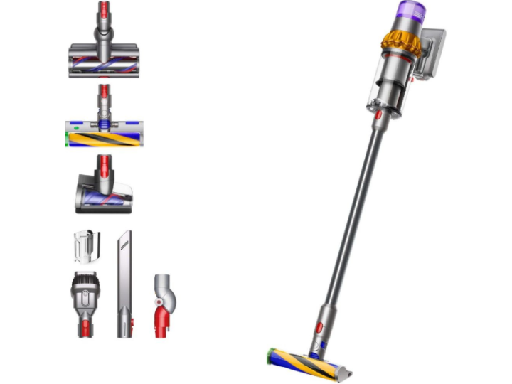 Пылесос Dyson V15 Detect Absolute IN, yellow/nickel Пылесос Dyson V15 Detect Absolute IN, yellow/nickel
