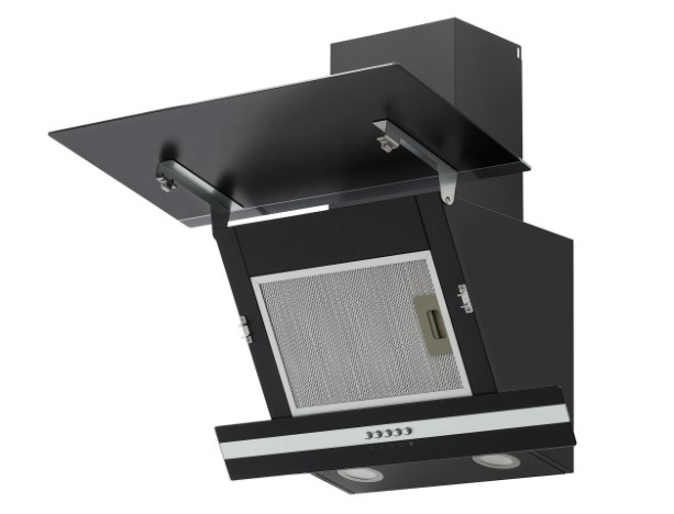 Вытяжка наклонная KRONA IRMA A 600 black PB