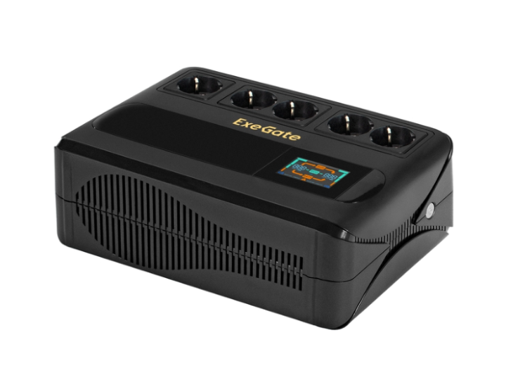 ИБП ExeGate NEO Smart BU-1000.LCD.AVR.5SH ИБП ExeGate NEO Smart BU-1000.LCD.AVR.5SH