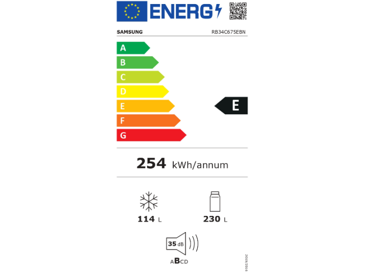 Холодильник Samsung RB34C675EBN/EF Холодильник Samsung RB34C675EBN/EF