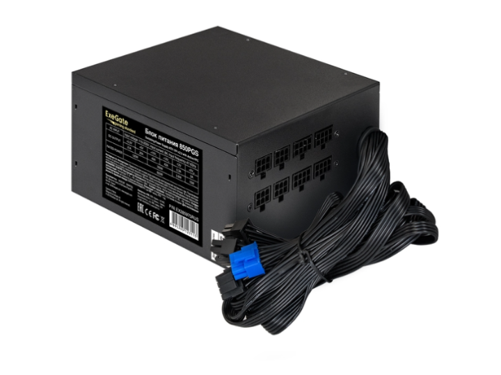 Блок питания 850W ExeGate Gaming Standard 850PGS Блок питания 850W ExeGate Gaming Standard 850PGS