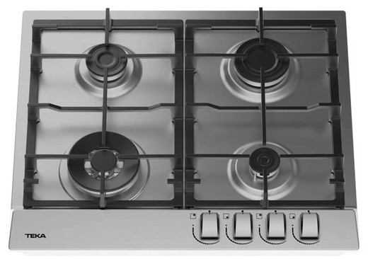 Газовая варочная панель TEKA GSC 64320 SB, сталь Газовая варочная панель TEKA GSC 64320 SB, сталь