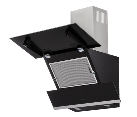 Вытяжка наклонная KRONA IRMA 600 black sensor