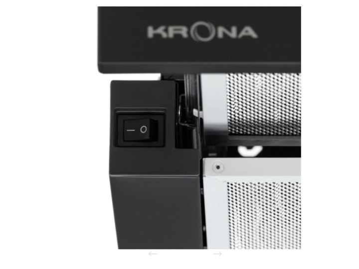 Встраиваемая вытяжка KRONA KAMILLA T 600 BLACK