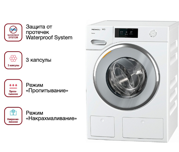 Стиральная машина Miele WWV 980 WPS White Edition