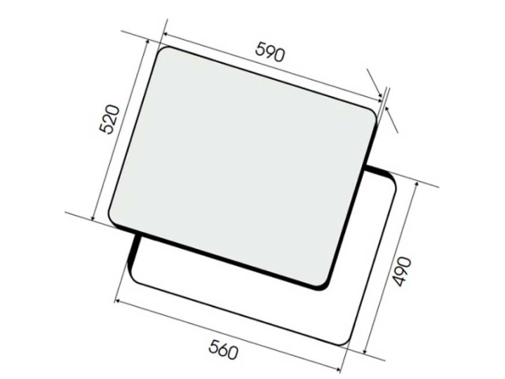 Индукционная варочная панель Elica RATIO 604 BL Индукционная варочная панель Elica RATIO 604 BL