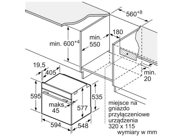 Духовой шкаф Bosch HBG7322B1