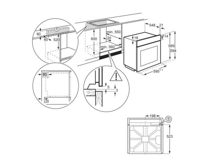 Духовой шкаф Electrolux OEF3H70TK Духовой шкаф Electrolux OEF3H70TK