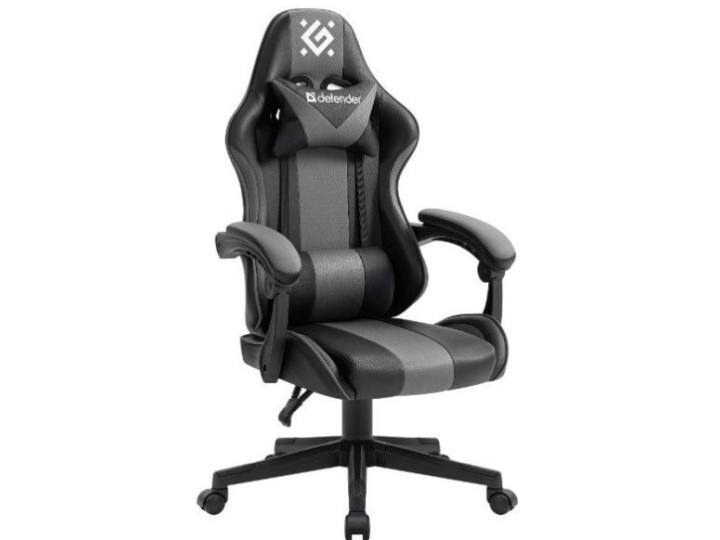 Игровое кресло Defender Cosmic, класс4, Черный/серый Игровое кресло Defender Cosmic, класс4, Черный/серый