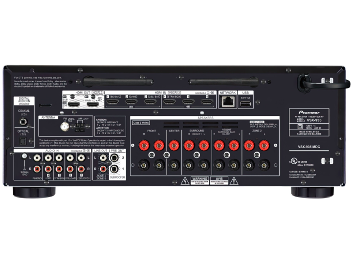 Ресивер Pioneer VSX-935B черный