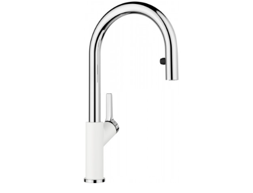 Смеситель Blanco Carena-S Vario 521368 Белый/хром Смеситель Blanco Carena-S Vario 521368 Белый/хром
