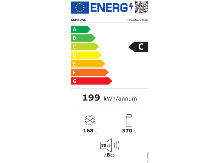 Холодильник Samsung RB53DG706CB1EO