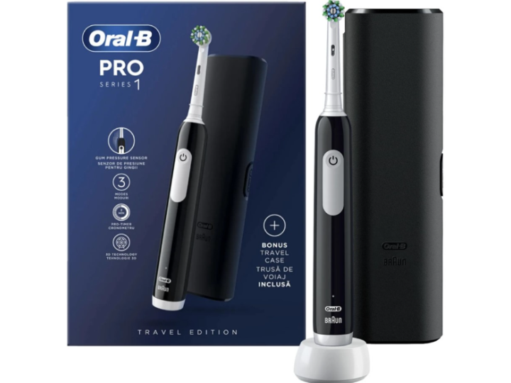 Зубная щетка электрическая Braun Oral-B PRO Series 1 Black