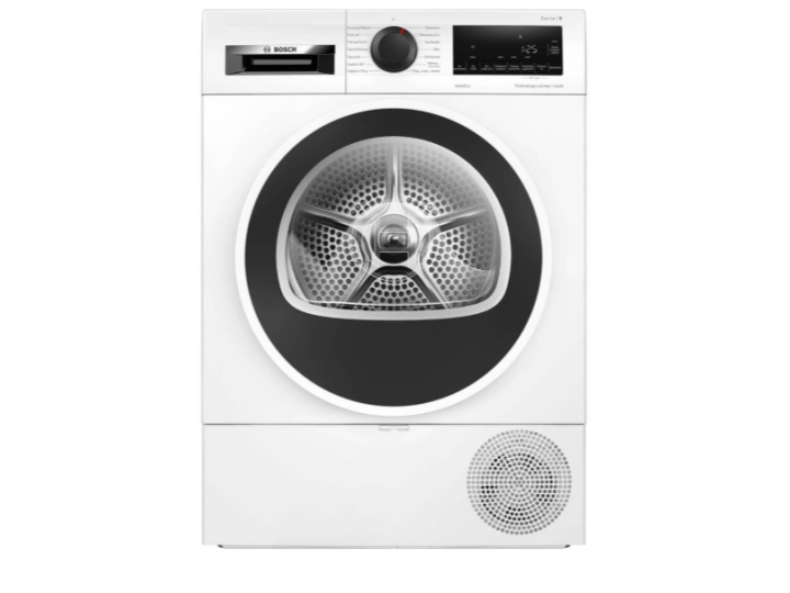 Сушильная машина с тепловым насосом Bosch WQG233DFPL (Serie6 / 61, 3см / 8кг / AutoDry / EaseClean / AntiVibration Design / А+++)