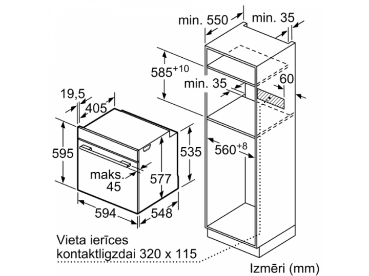 Духовой шкаф Bosch HBG7221B1